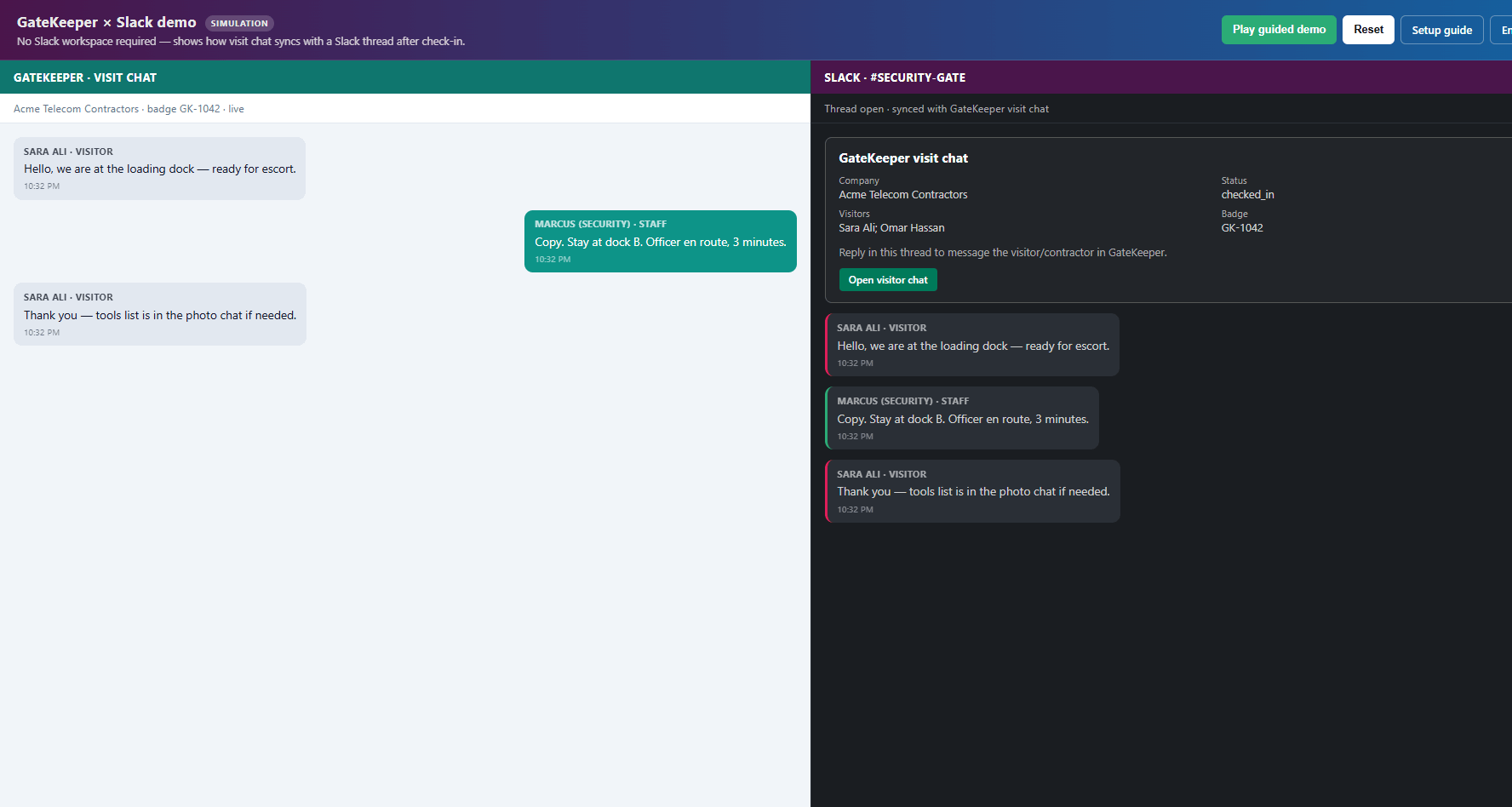 GateKeeper Release: Slack Chat Bridge