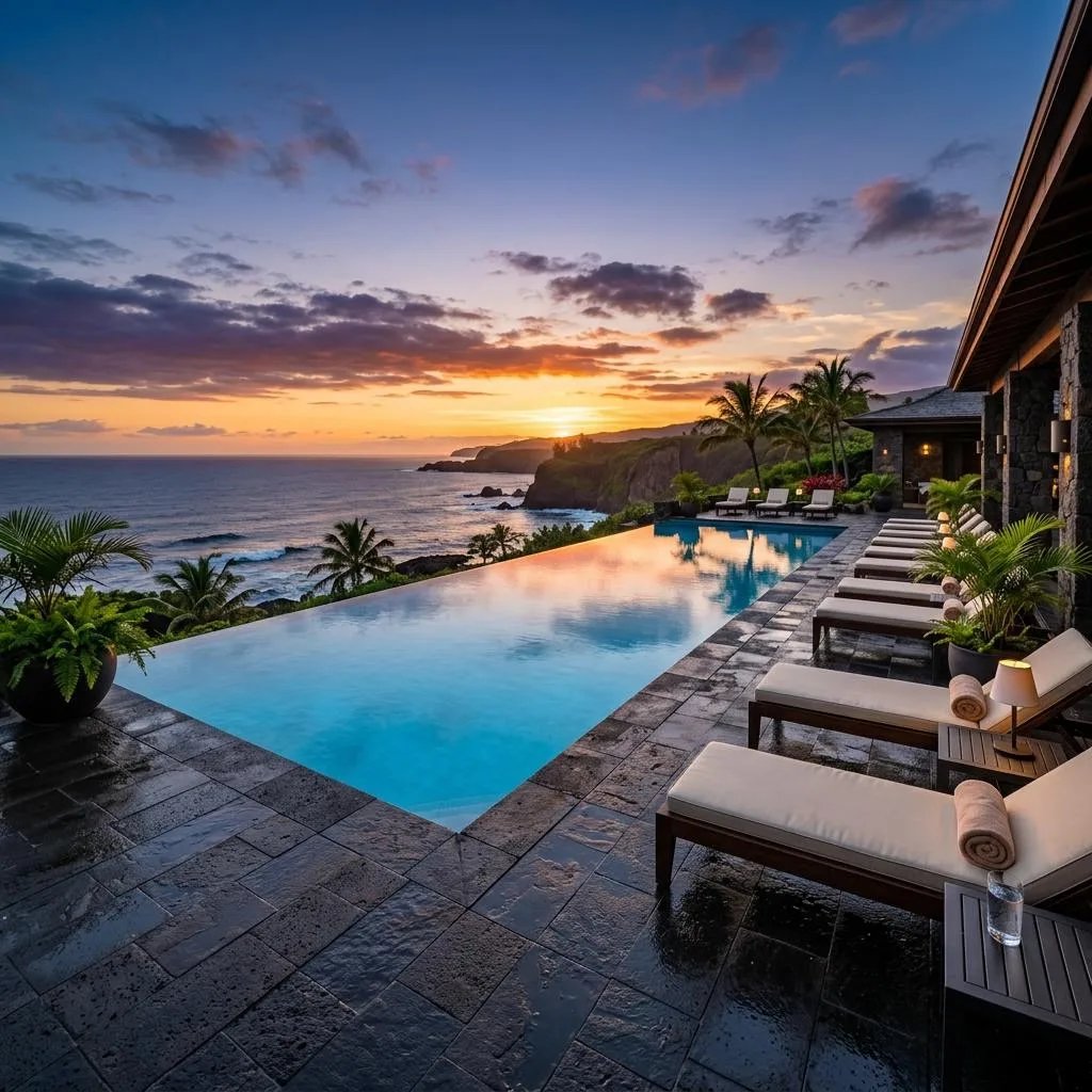Hotel pool management system for luxury resort operations